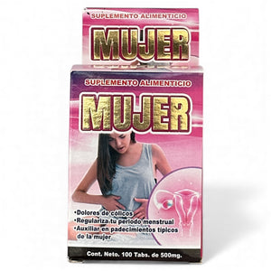 Tabletas economicas Mujer 100 pzas