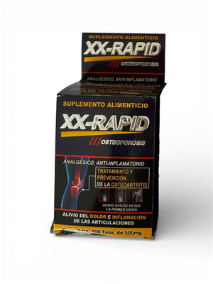 Tabletas economicas XX-Rapid Osteoporosis A.V. 100 pzas