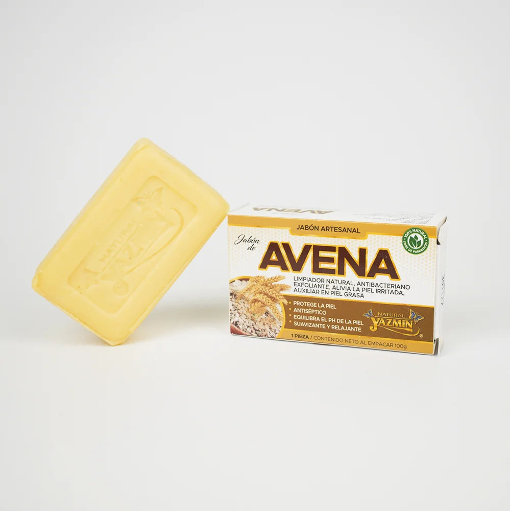 Jabón de avena 100g