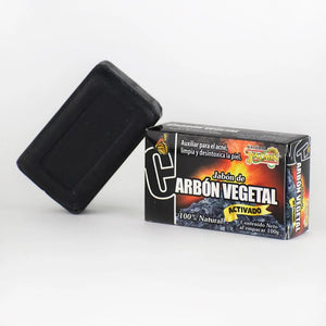 Jabón de carbón Vegetal 100g