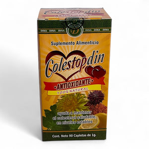 Tabletas de colestopdin 90 pzas