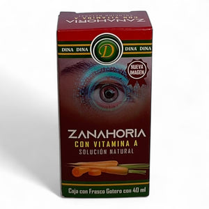 Gotas de zanahoria para ojos 40 ml gotero