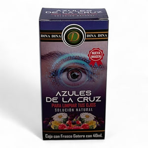 Gotas Azules de la cruz para ojos 40 ml gotero