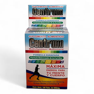 Tabletas económicas Centrum 100 pzas