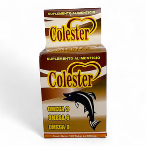Tabletas economicas Colester 3, 6, 9 100 pzas