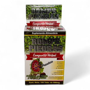 Tabletas economicas Rompe Piedras 100 pzas