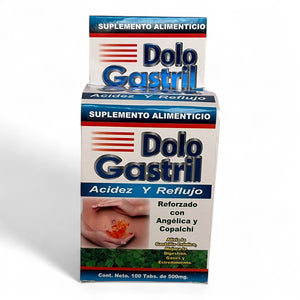 Tabletas economicas Dolo Gastril 100 pzas