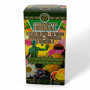 Tabletas de compuesto herbal 90 pzas