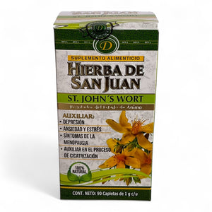 Tabletas de hierba de san juan 90 pzas