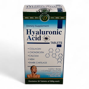 Tabletas de acido Hialuronico 30 pzas