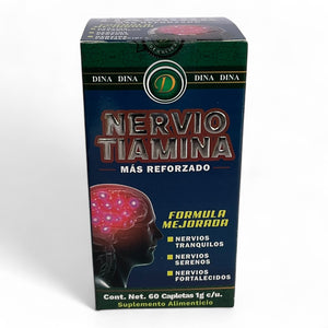 Tabletas Nervio Tiamina 60 pzas capleta
