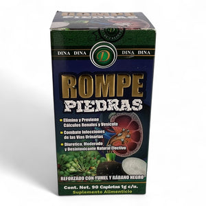 Tabletas Rompe Piedras 90 pzas capleta