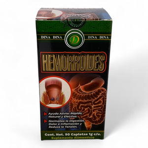 Tabletas Hemorroides 90 pzas capleta