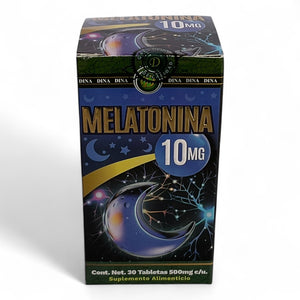 Tabletas de melatonina 10mg 30 pzas capleta