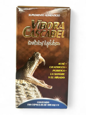Capsulas Vibora de Cascabel 150