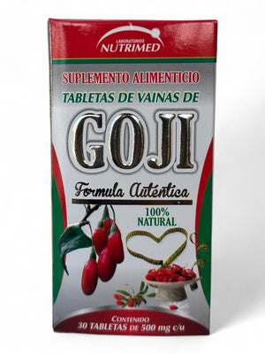 Tabletas Vainas de Goji 30 pzas