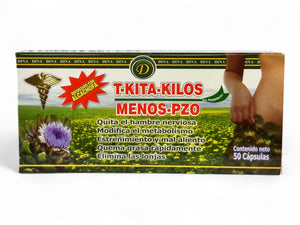 Capsulas T-Kita Kilos 50 pzas