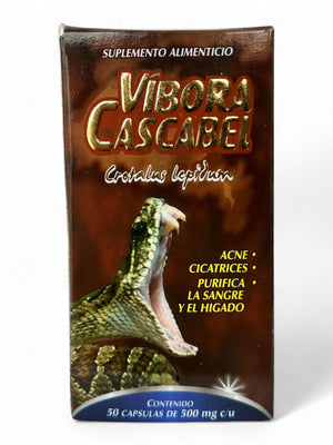 Capsulas Vibora de Cascabel 50