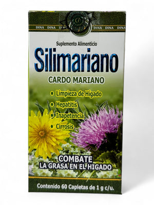 Tabletas de silimariano 60 pzas