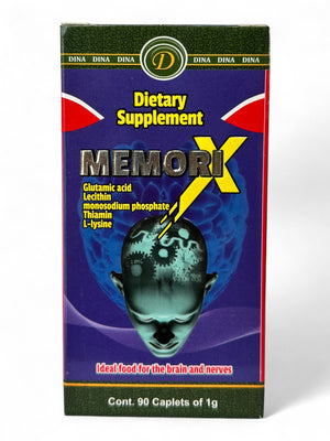 Tabletas Memorix 100 pzas