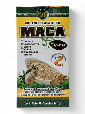 Tabletas de maca 90 pzas