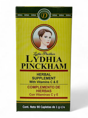 Tabletas Lydia Pinckham  90 pzas