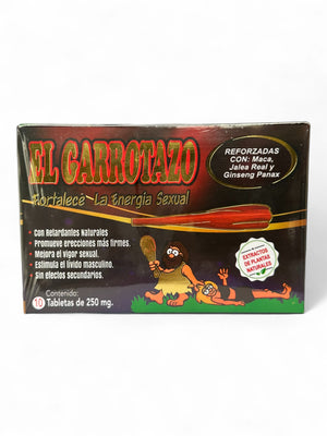 Tabletas El Garrotazo 10 pzas