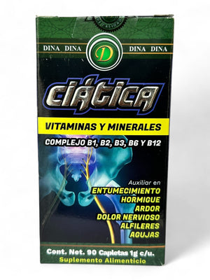 Tabletas Ciática 90 pzas capleta