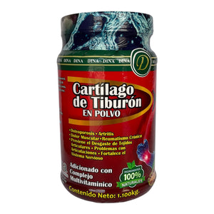 Colageno de cartílago de tiburón en polvo 1.1kg bote