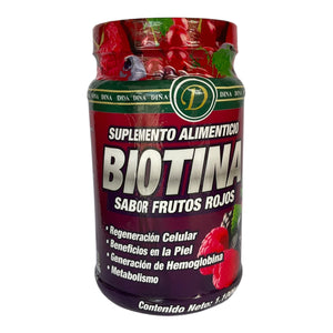 Colageno de biotina frutos rojos en polvo 1.1kg bote